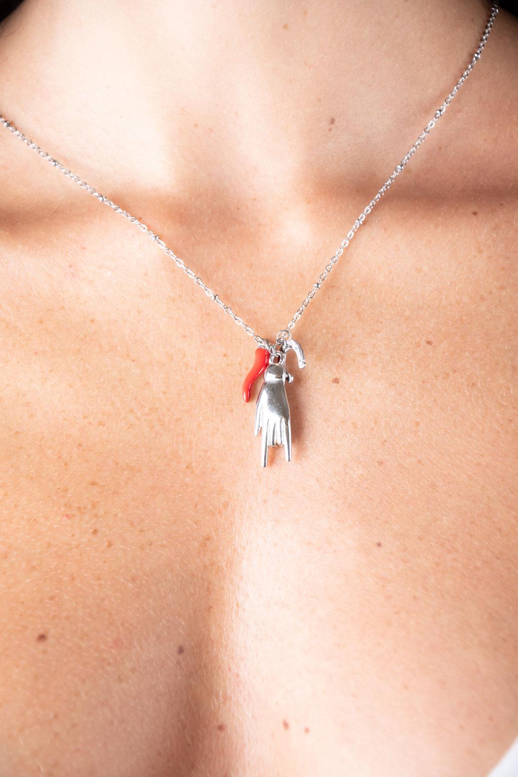 Chili Collana malocchio COLLANA CORNE 02 Chili