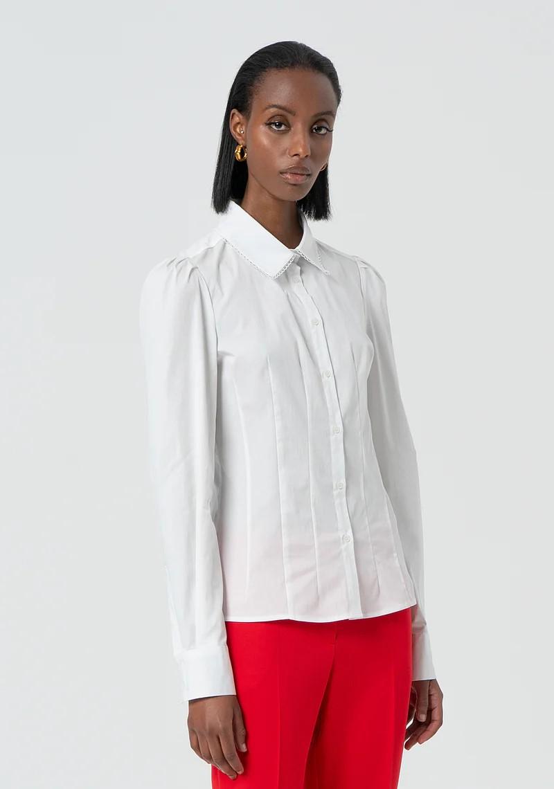 Fracomina Camicia slim manica sbuffo FR25ST6032W52001 278 Fracomina Preview