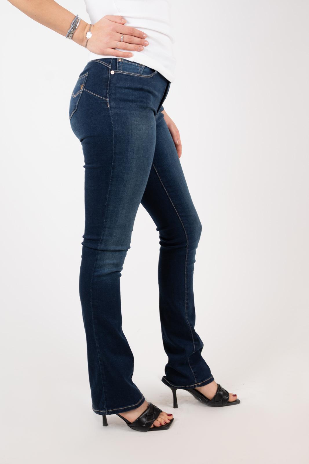 Fracomina Pantalone in denim stretch modello Bella B. Perfect Boocut FP000V8020D40101 117 Fracomina Jeans