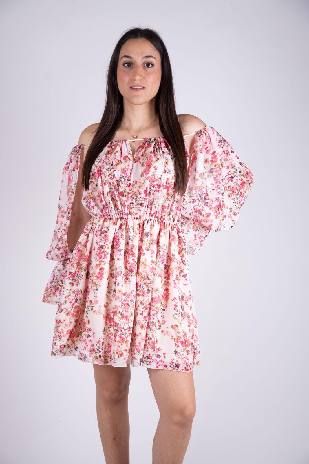Ji Jil mini dress fantasia floreale JPE24AB2750GG0049 1332 Ji Jil