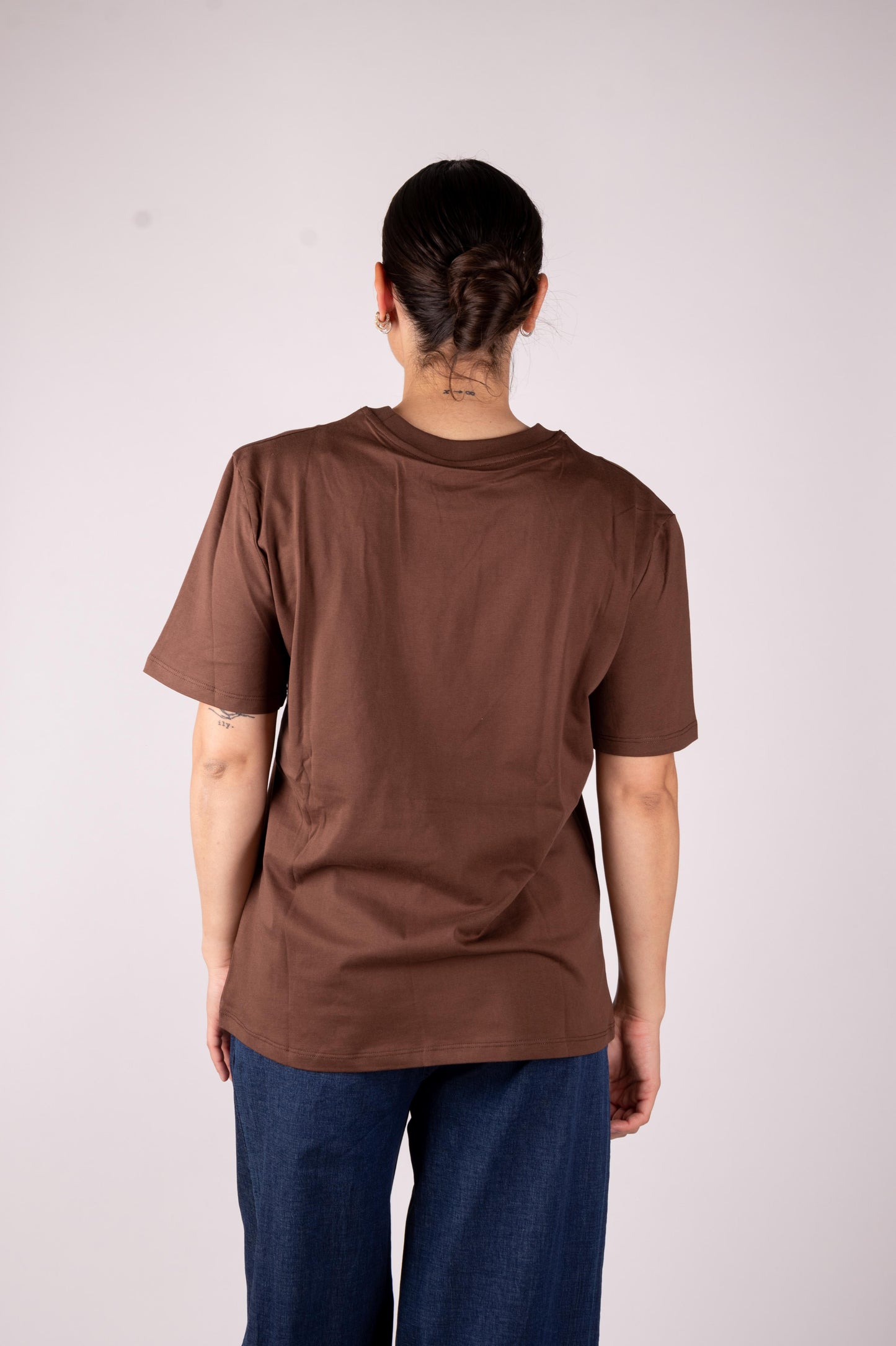 Lumina T-shirt basic cotone unito L8869 11 LUMINA