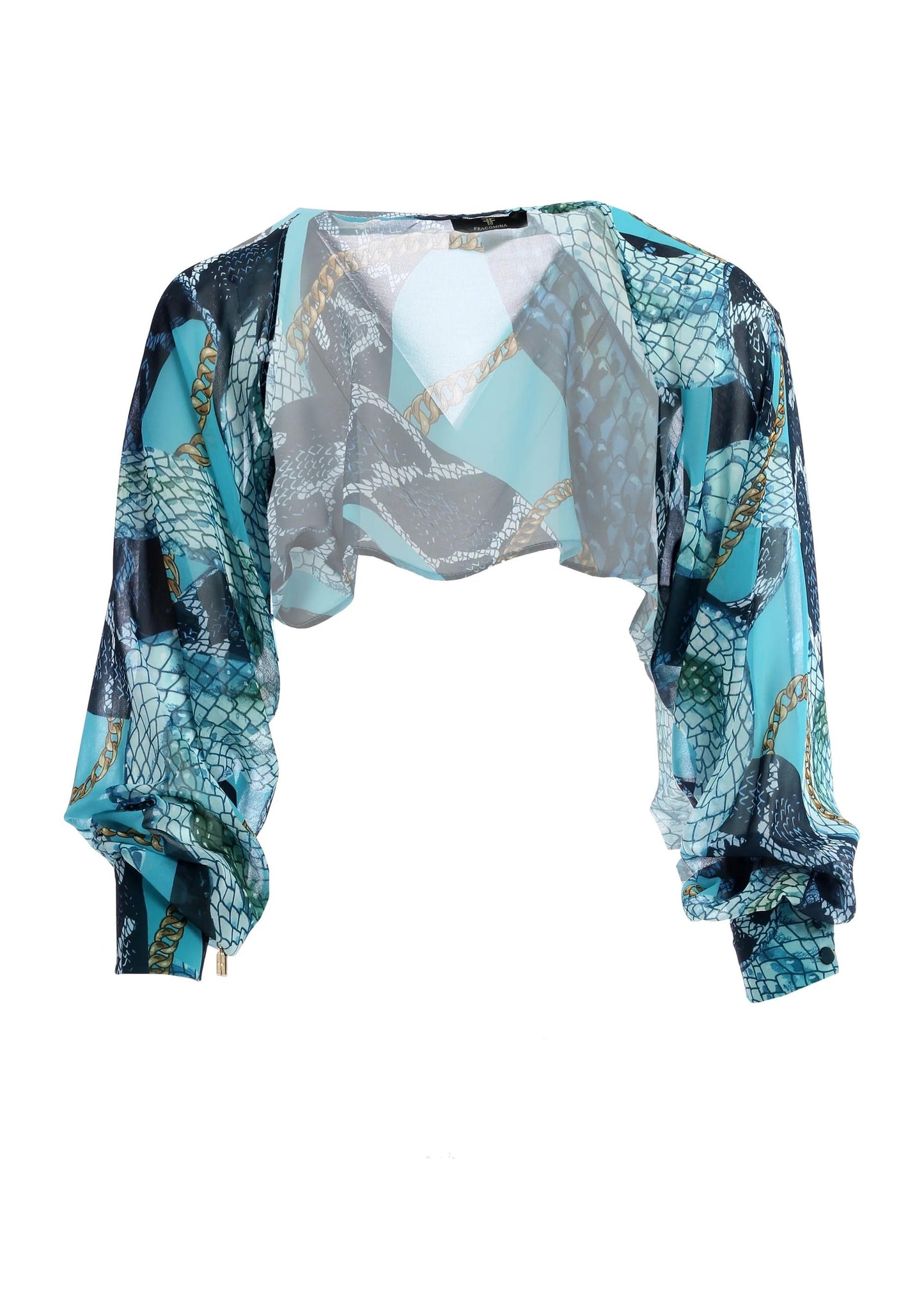Fracomina Bolero fantasia mix animalier FQ24SJ1002W412N4 S51 Fracomina Gold