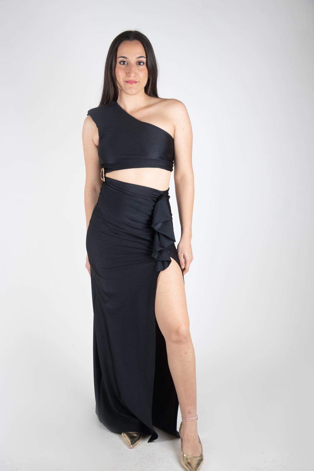 Ji Jil Abito monospalla cut out JPE24AB0160JE0119 0002 Ji Jil