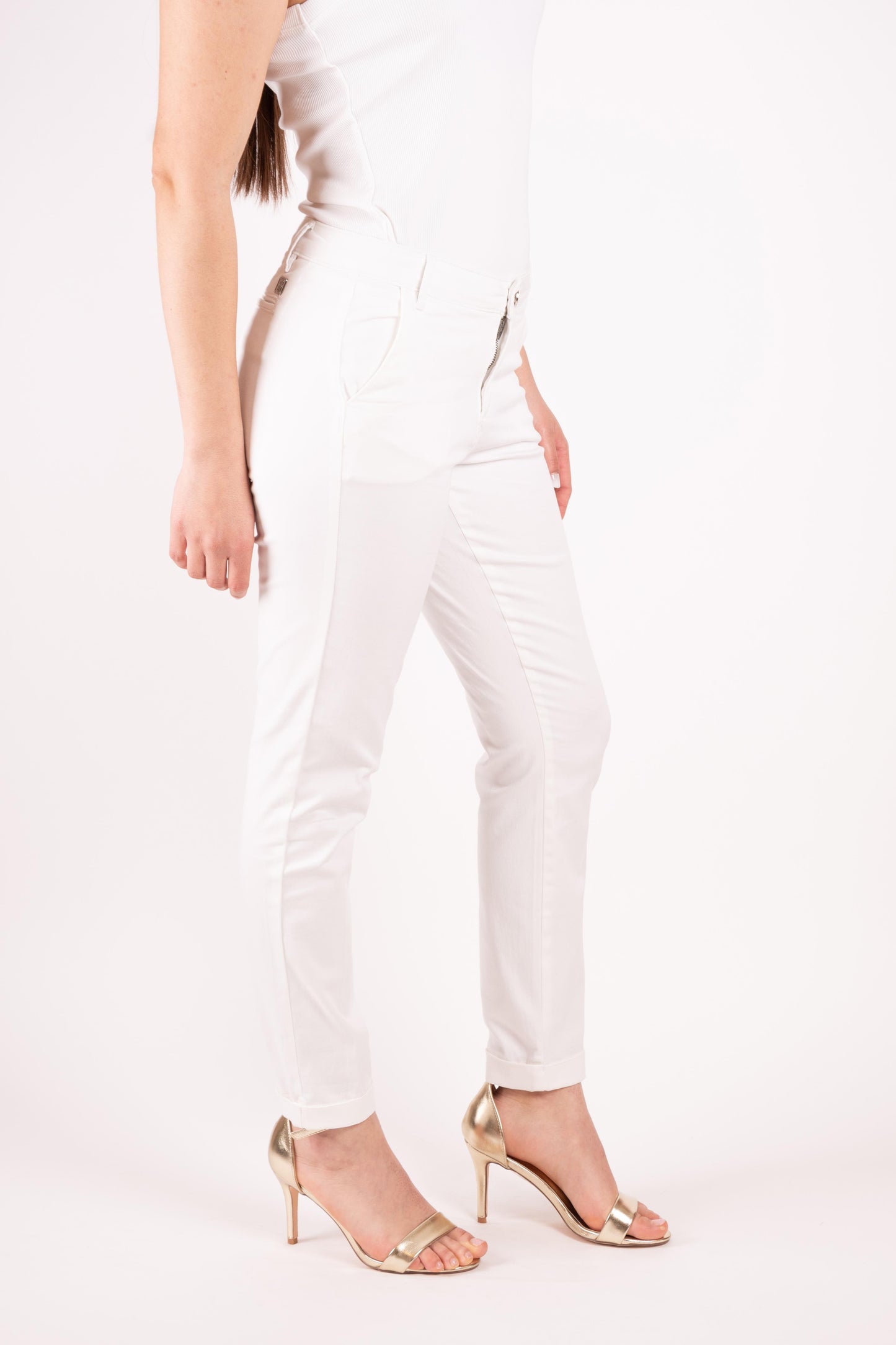 Fracomina Pantalone Chinos FP25SV4001W72001 278 Fracomina Jeans