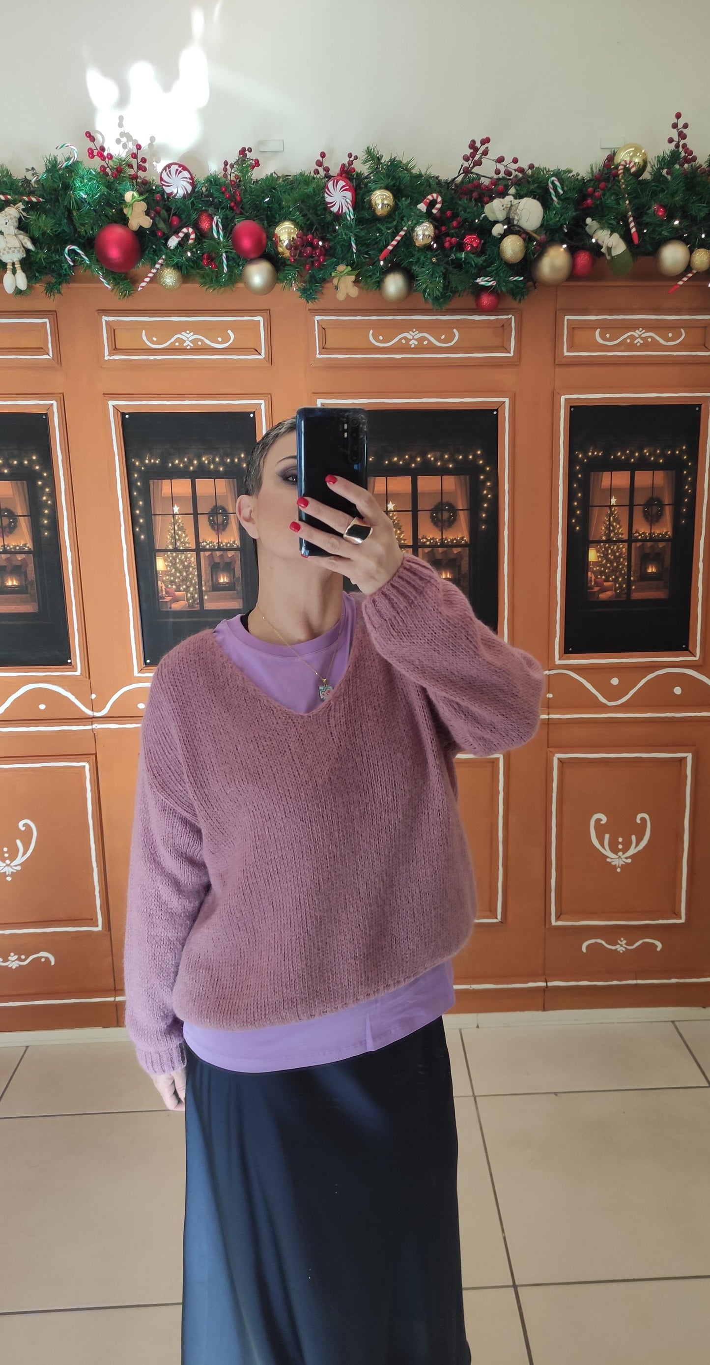 Chili Scollo a V basic oversize 6002 03 Chili