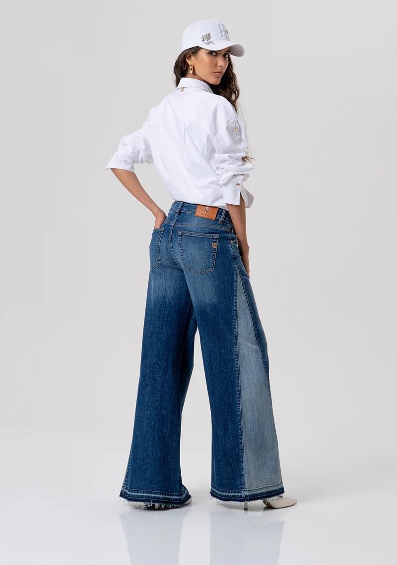 FRACOMINA JEANS FIT FLARE IN DENIM LAVAGGIO MEDIO FP26SV3011D401W7 M28 Fracomina Jeans