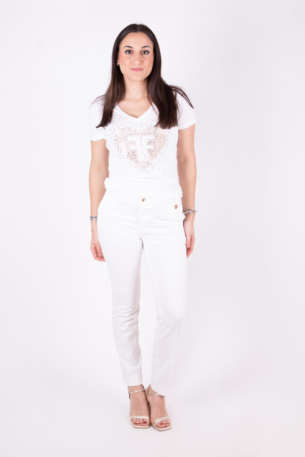 Fracomina Pantalone Chinos FP24SV4001W42001 278 Fracomina Jeans