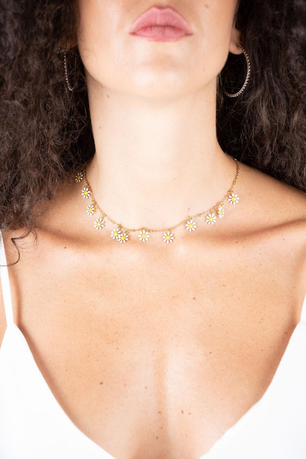 Chili Collana margherite bianche COLLANA MARGHERITE 03 Chili