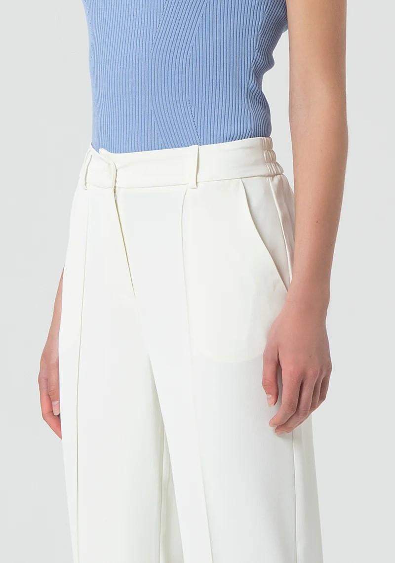 Fracomina Pantalone a sigaretta vita alta FR25SV4005W43601 108 Fracomina Preview