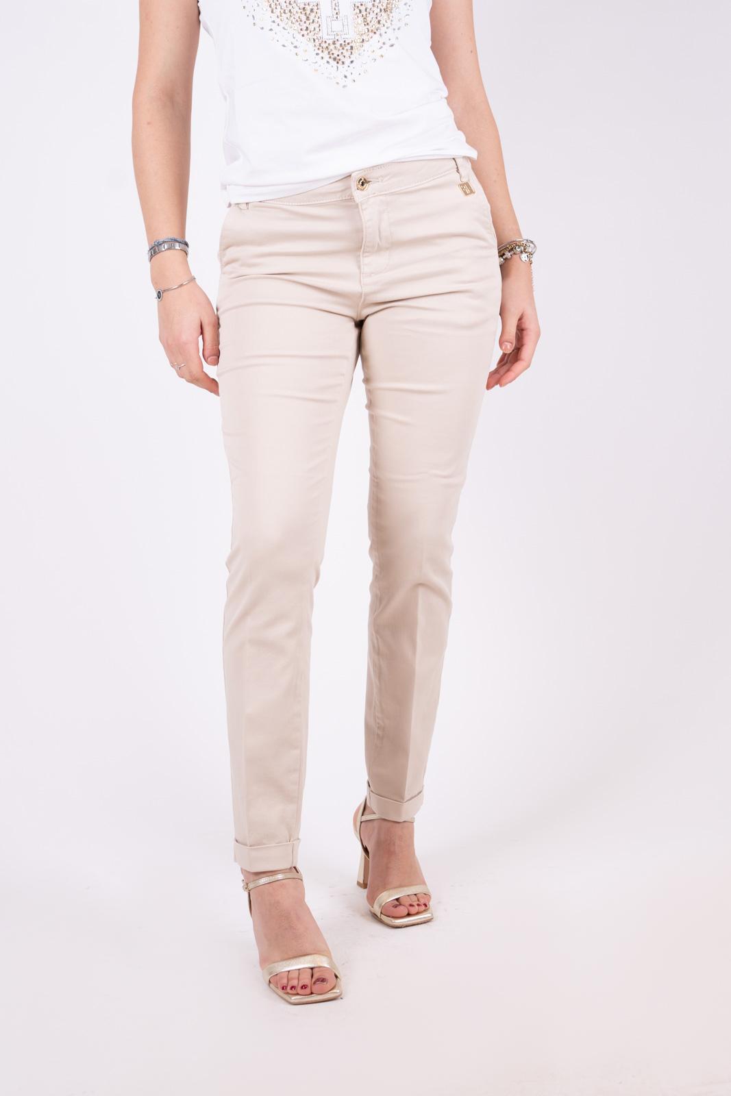 Fracomina Pantalone Chinos FP24SV4001W42001 251 Fracomina Jeans