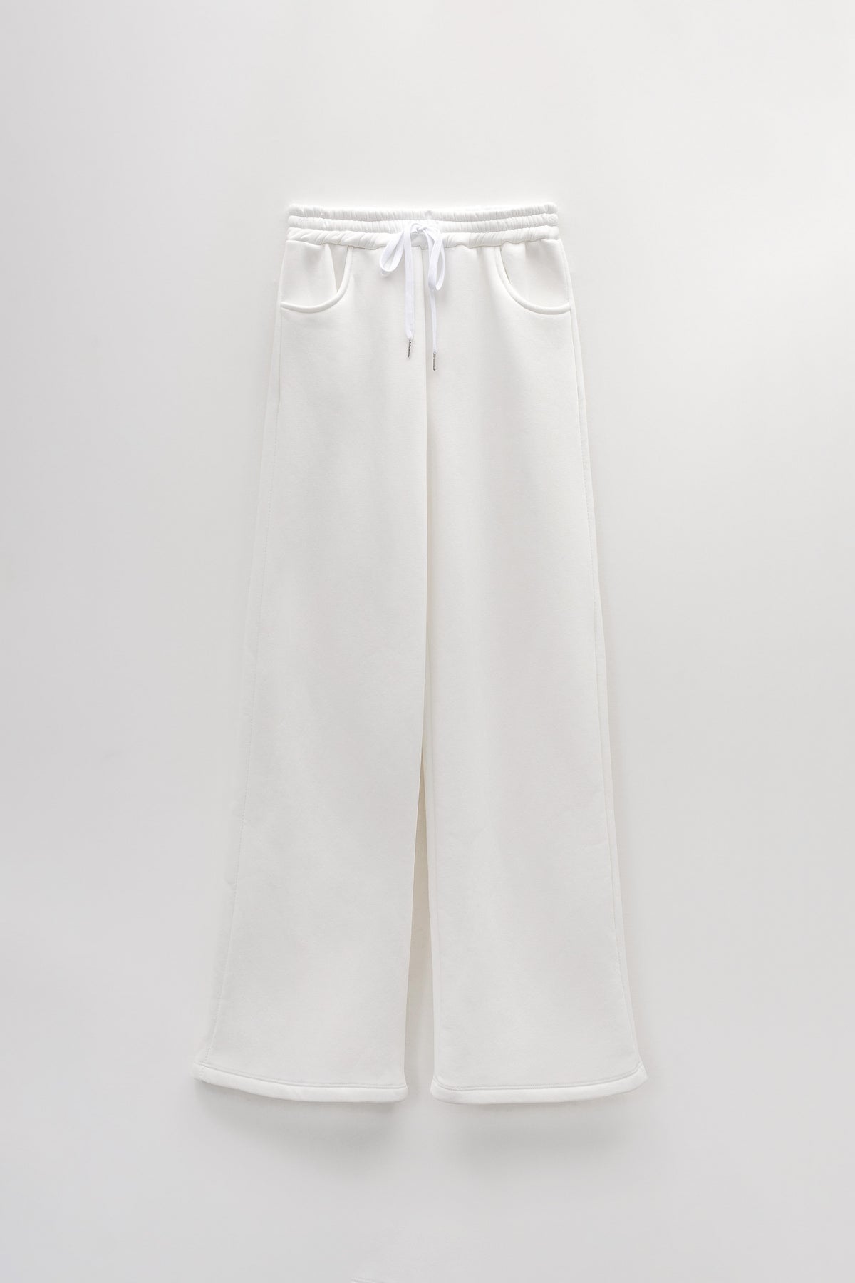 Lumina pantalone in felpa gamba larga L7993 02 LUMINA