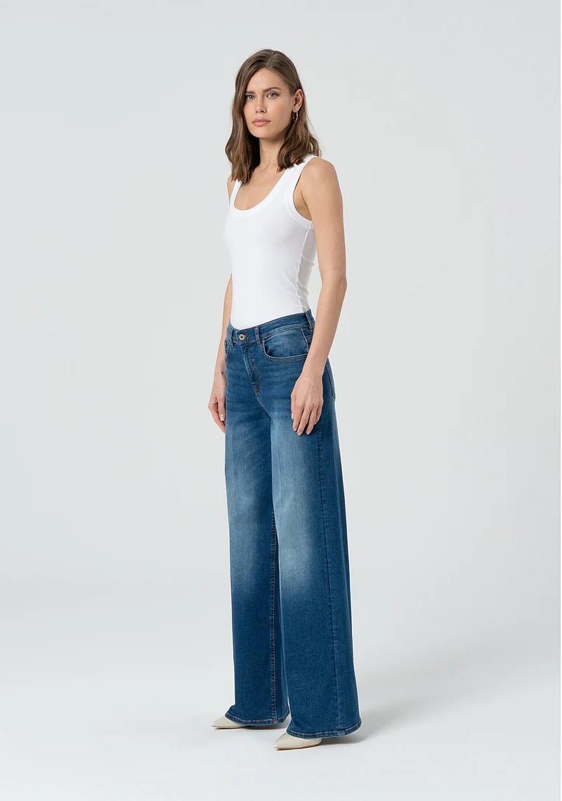 Fracomina Jeans Wide leg FP25SV3015D42002 349 Fracomina Jeans