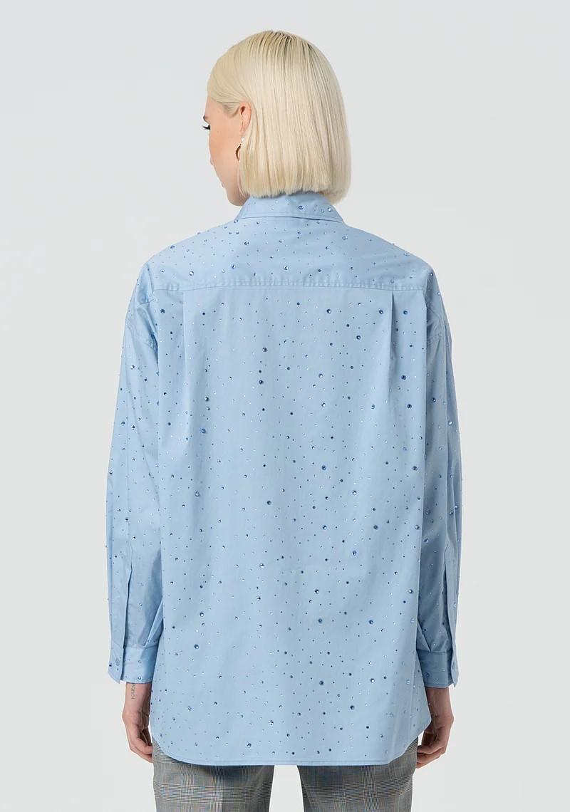 Fracomina Camicia over strass in tinta FR25ST6002W52001 252 Fracomina Preview
