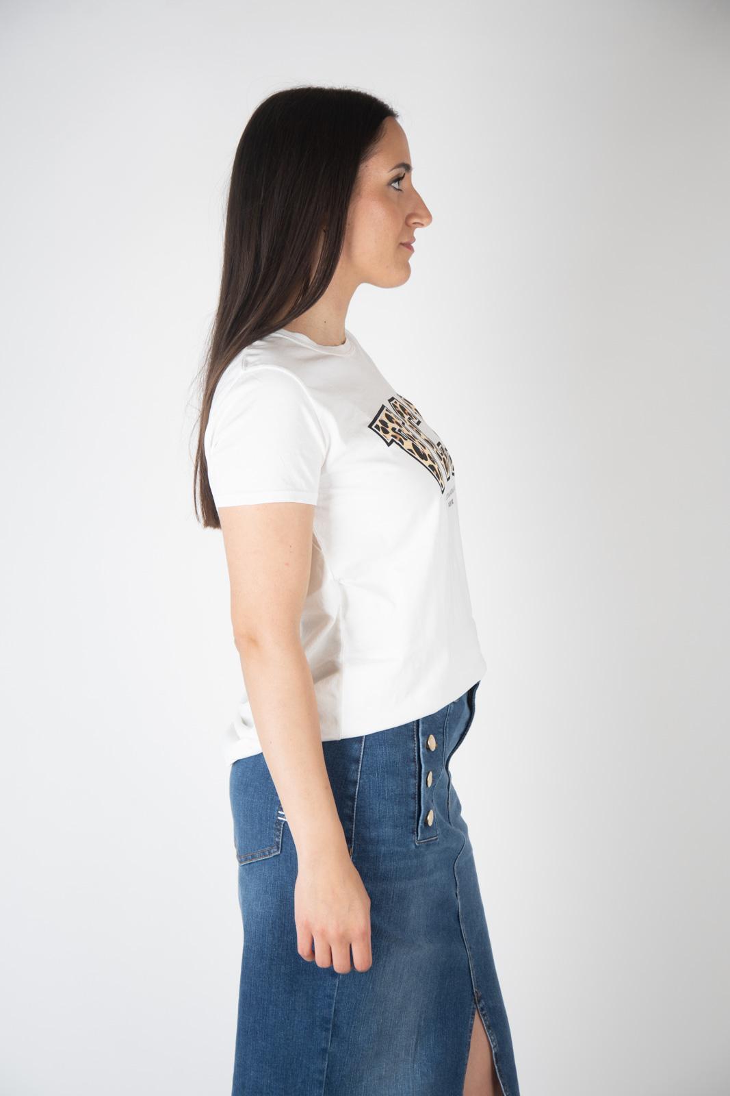Vicolo T-Shirt logo sigla animalier RB0463 01 Vicolo