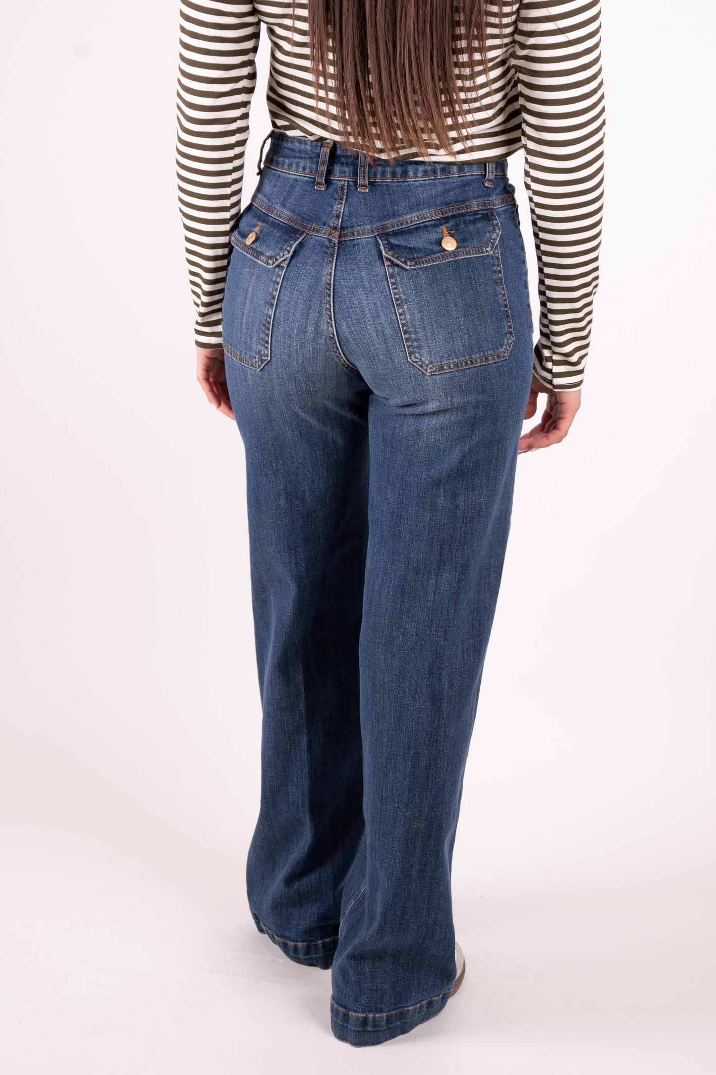 SusyMix Jeans tasche a toppe frontali 81106BOMV6 01 Susy Mix