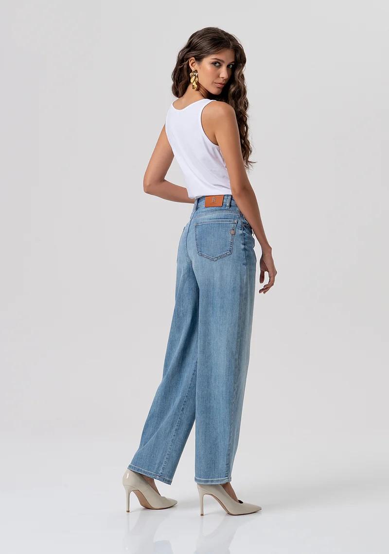 FRACOMINA JEANS FIT CARROT BALLON LAVAGGIO CHIARO FP26SVD006D45003 062 Fracomina Jeans