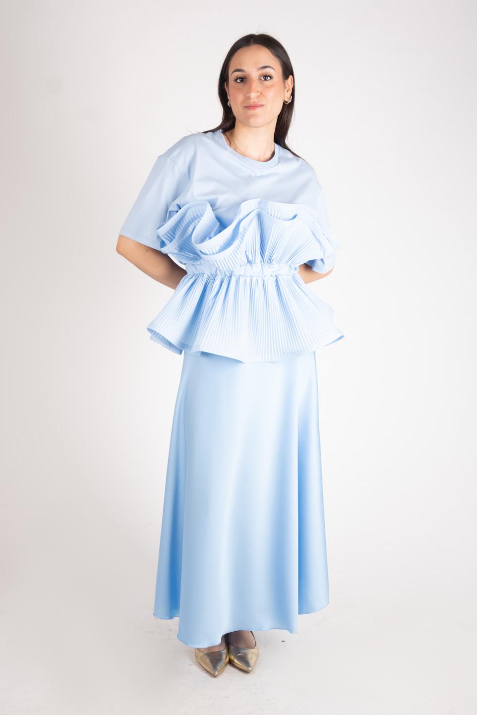Chili Gonna in raso satin midi 3390 02 Chili