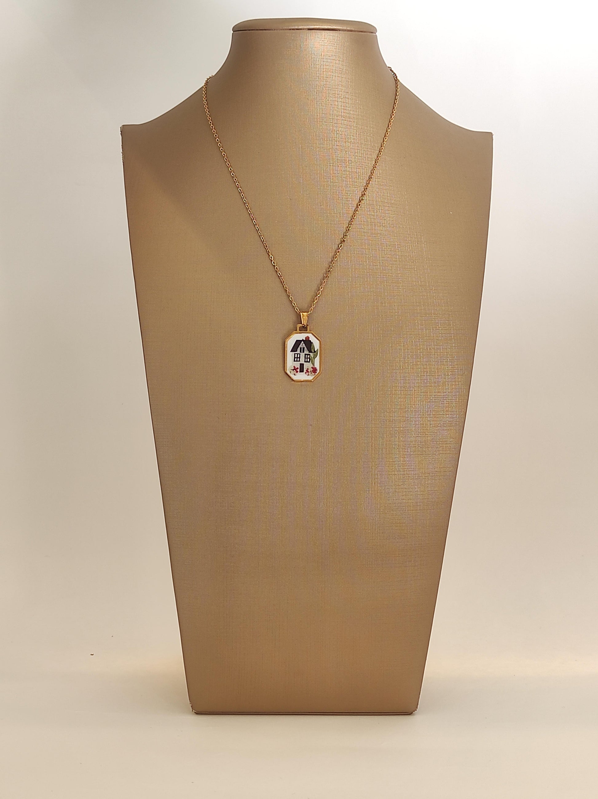 CHILI Collana Pendente in metallo smaltato COLLANA 10/A25 01 Chili 