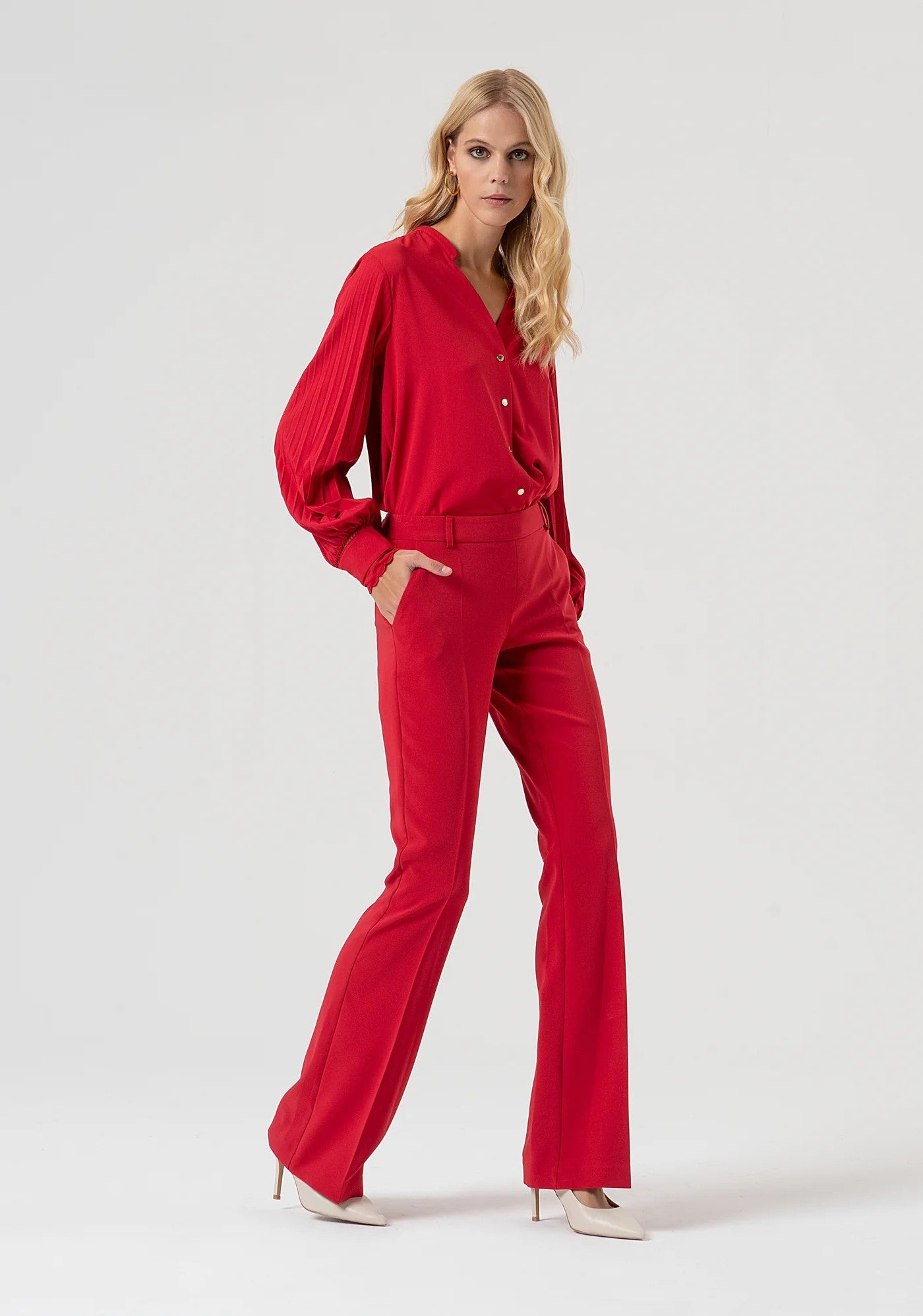 FRACOMINA PANTALONE BOOTCUT STRETCH FR25WVA004W42901 T51 Fracomina Preview 