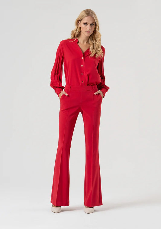 FRACOMINA PANTALONE BOOTCUT STRETCH FR25WVA004W42901 T51 Fracomina Preview 