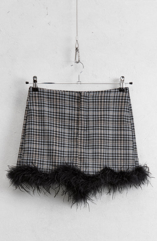 LUMINA SHORT FANTASIA CON PIUME LD3722 01 LUMINA 