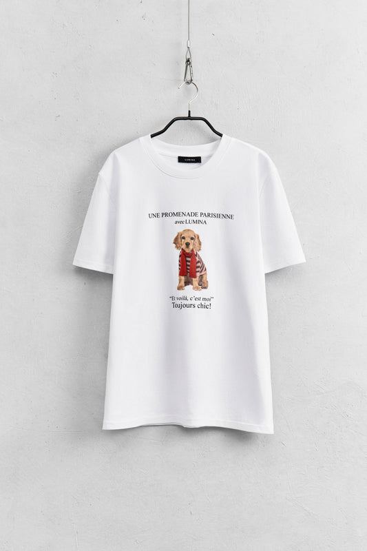 Lumina T-shirt con stampa Coker con pull e sciarpa LD3739 01 LUMINA 