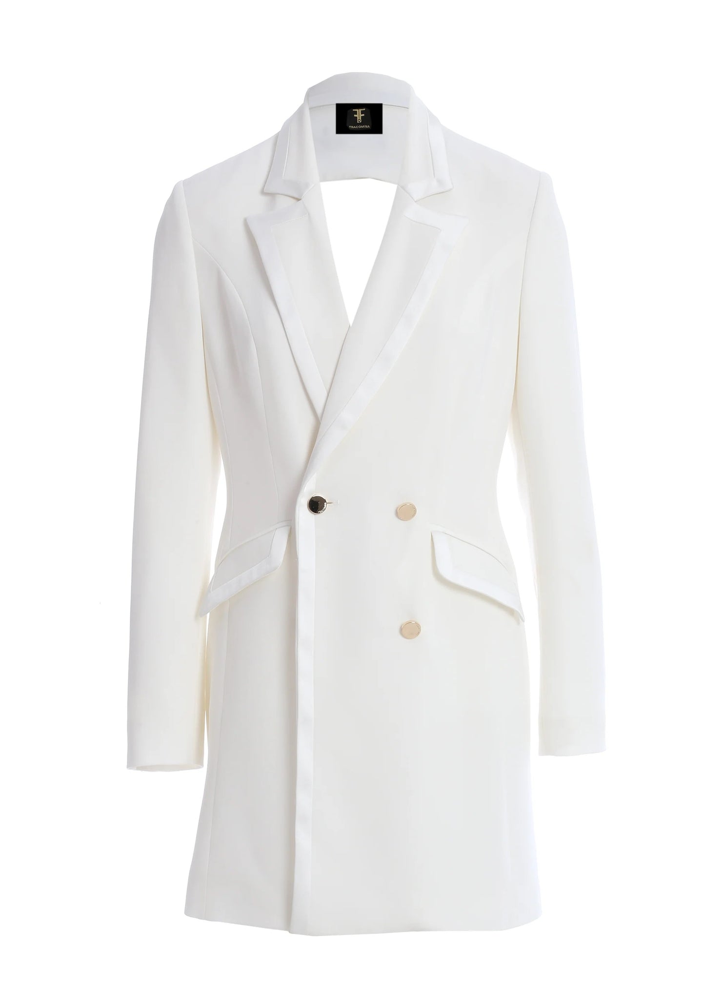Fracomina Abito robe manteau schiena scoperta FQ24SD1008W42901 278 Fracomina Gold 