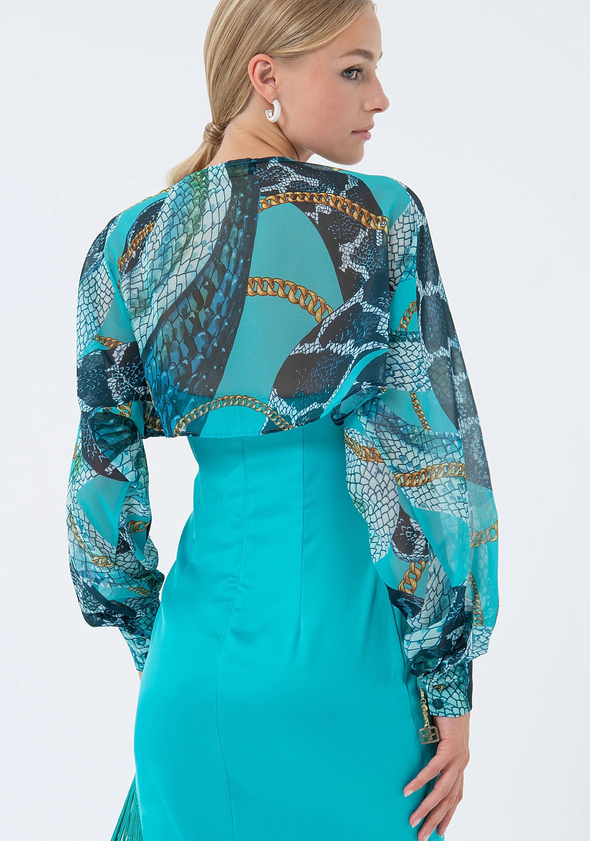 Fracomina Bolero fantasia mix animalier FQ24SJ1002W412N4 S51 Fracomina Gold 