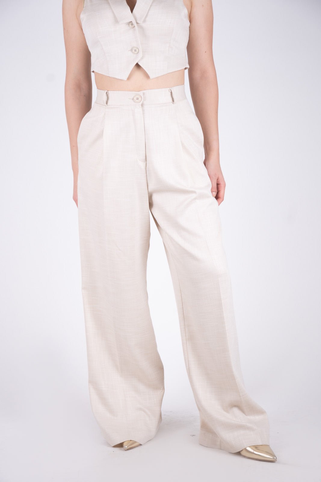Haveone Pantalone vita alta PGE-L041 01 Haveone 