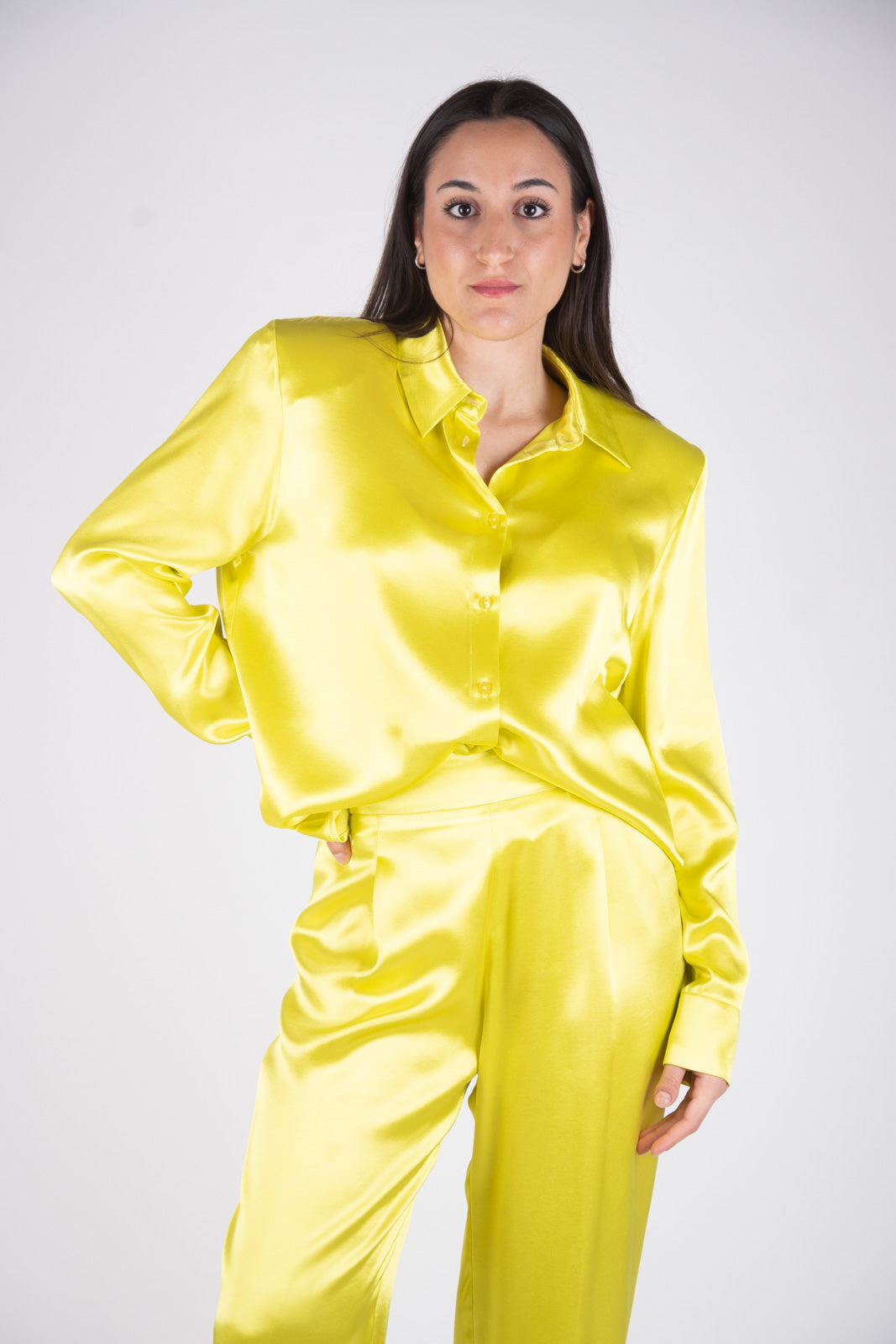 Ji Jil Camicia over in raso JPE24CA0320VI0141 0413 Ji Jil 