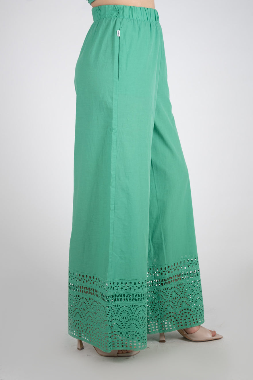 Ji Jil Pantalone palazzo pizzo San Gallo JPE24PA2360PP0085 0077 Ji Jil 