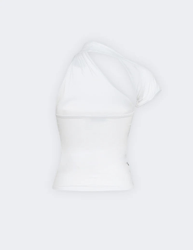 Ji Jil Maglia monospalla asimmetrica JPE24TS2170JE0129 0001 Ji Jil 