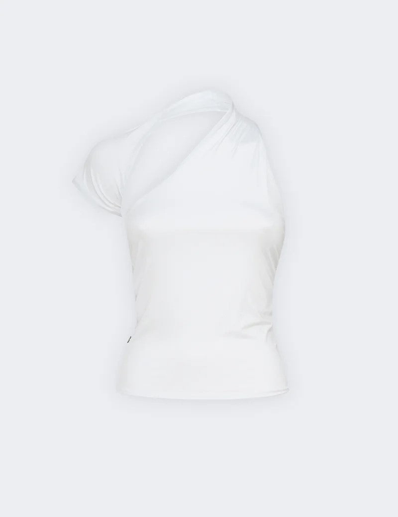 Ji Jil Maglia monospalla asimmetrica JPE24TS2170JE0129 0001 Ji Jil 