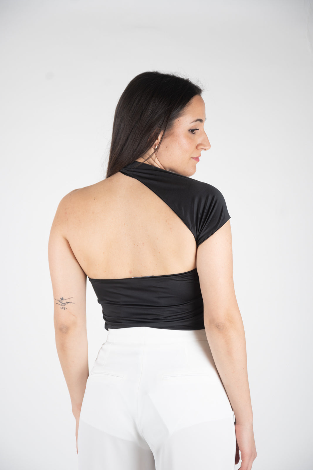 Ji Jil Maglia monospalla asimmetrica JPE24TS2170JE0129 0002 Ji Jil 