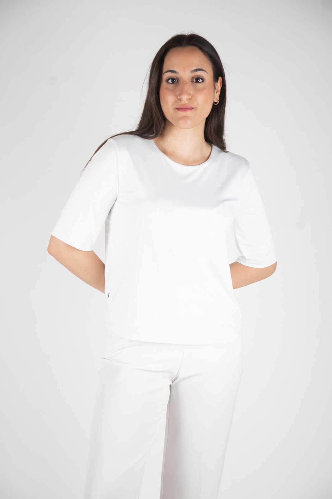 Ji Jil T-Shirt jersey doppiato JPE24TS2180JE0129 0001 Ji Jil 