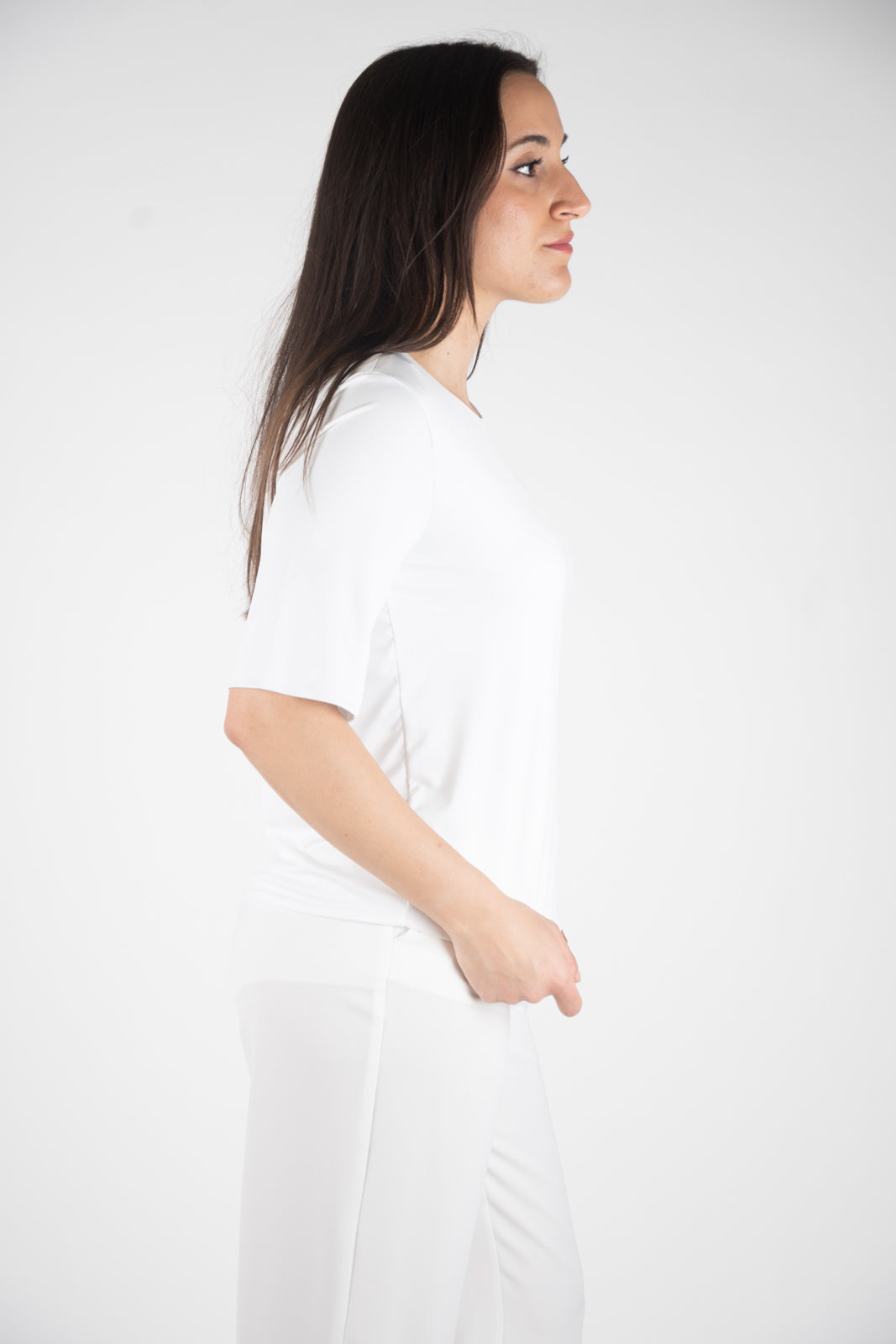 Ji Jil T-Shirt jersey doppiato JPE24TS2180JE0129 0001 Ji Jil 