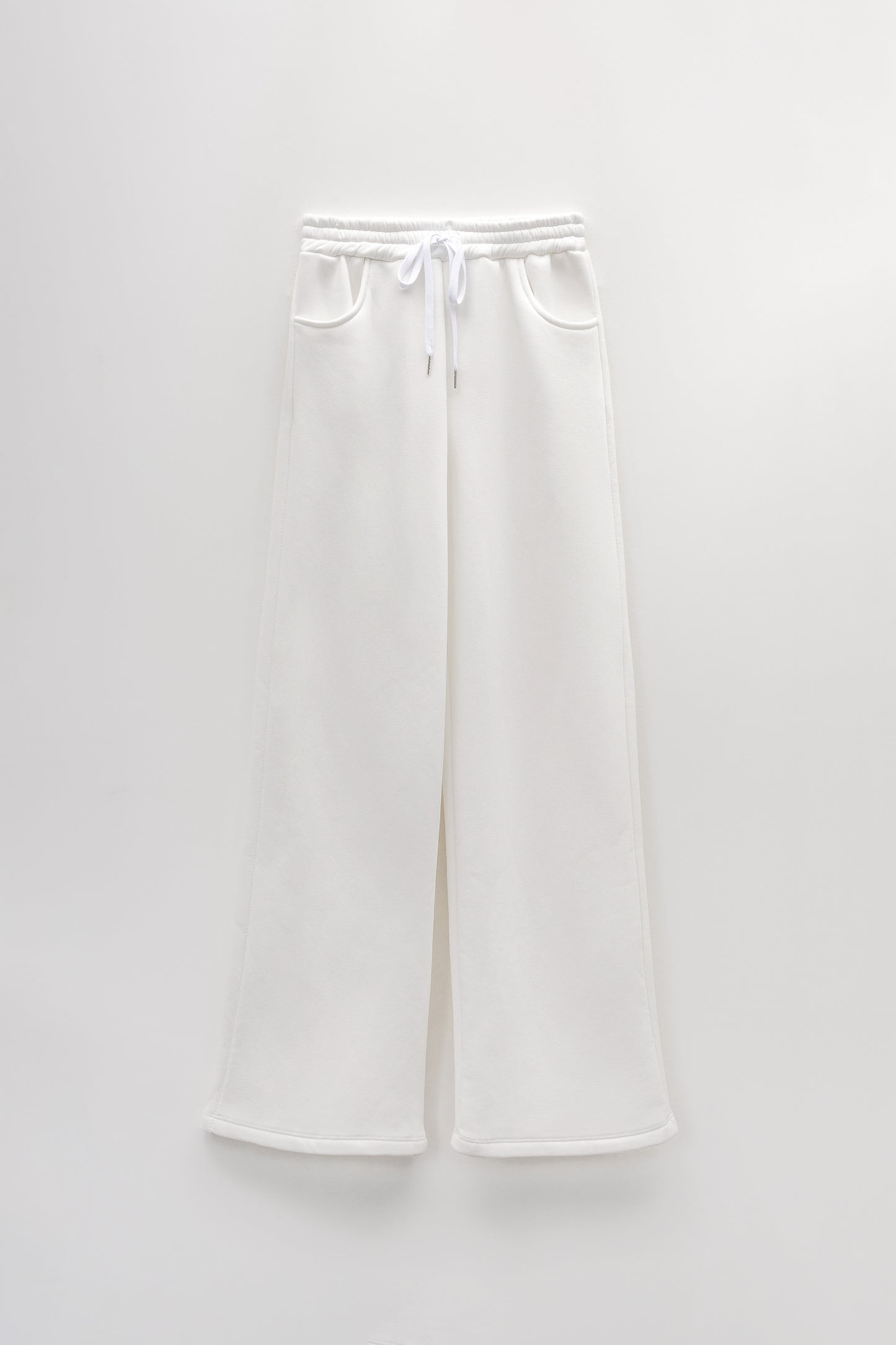 Lumina pantalone in felpa gamba larga L7993 02 LUMINA 