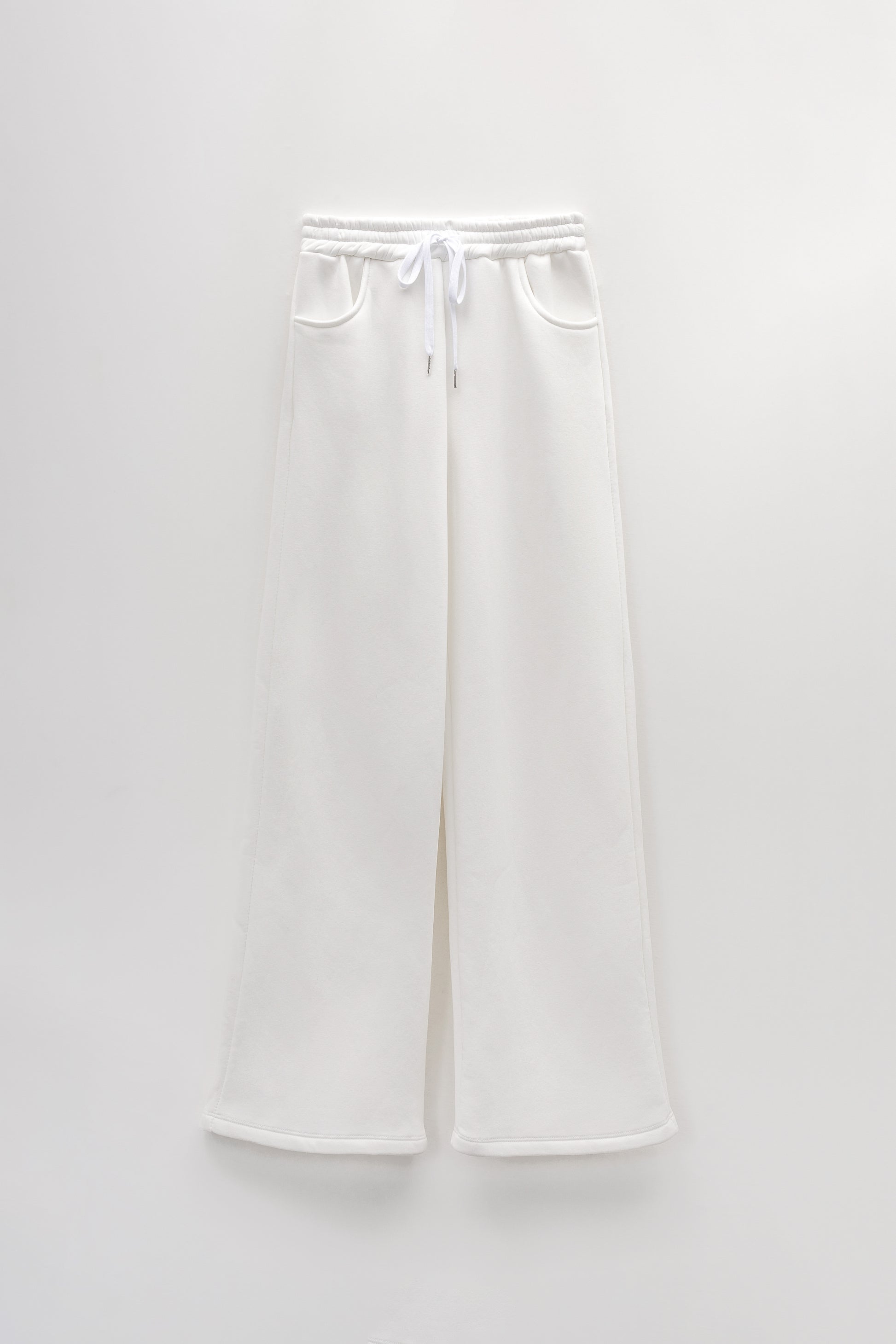 Lumina pantalone in felpa gamba larga L7993 02 LUMINA 