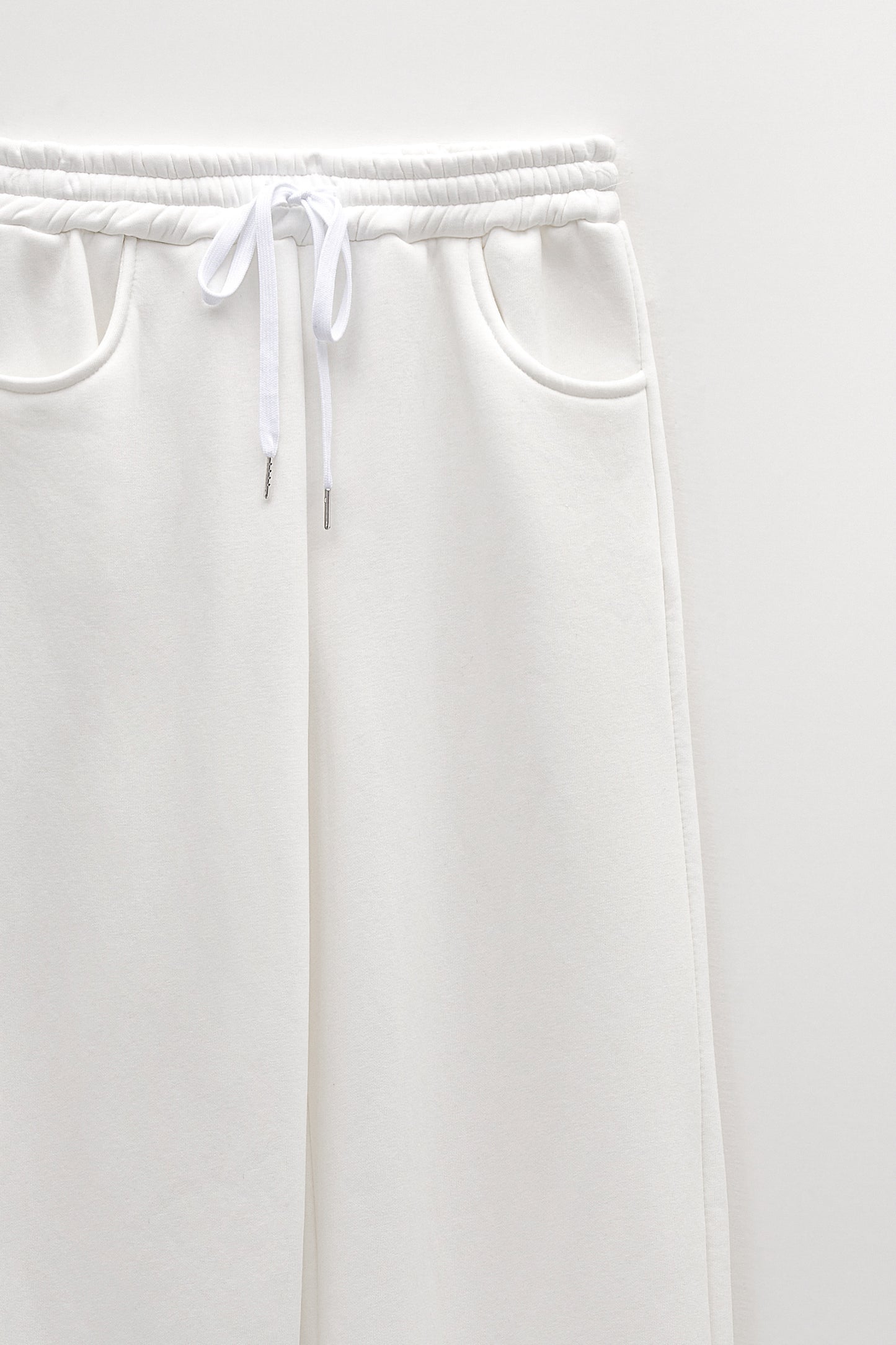Lumina pantalone in felpa gamba larga L7993 02 LUMINA 