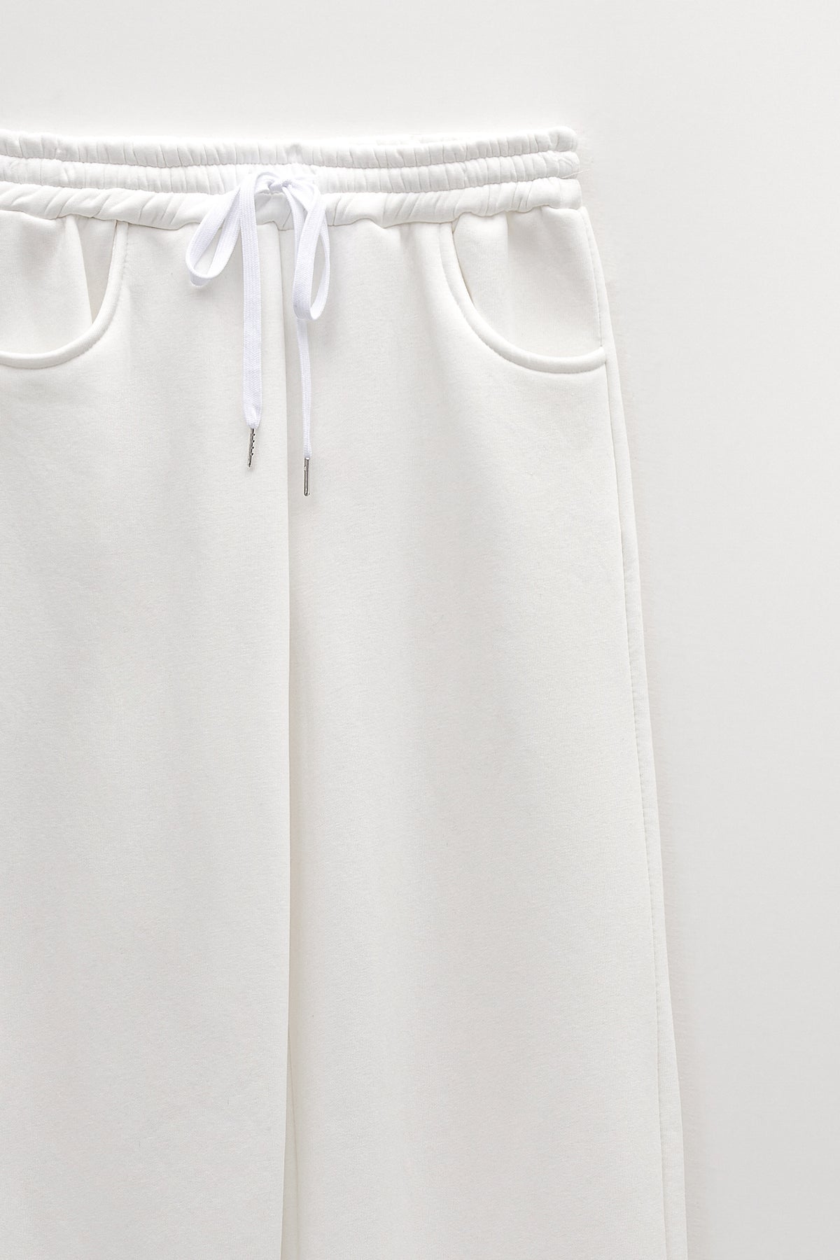 Lumina pantalone in felpa gamba larga L7993 02 LUMINA 