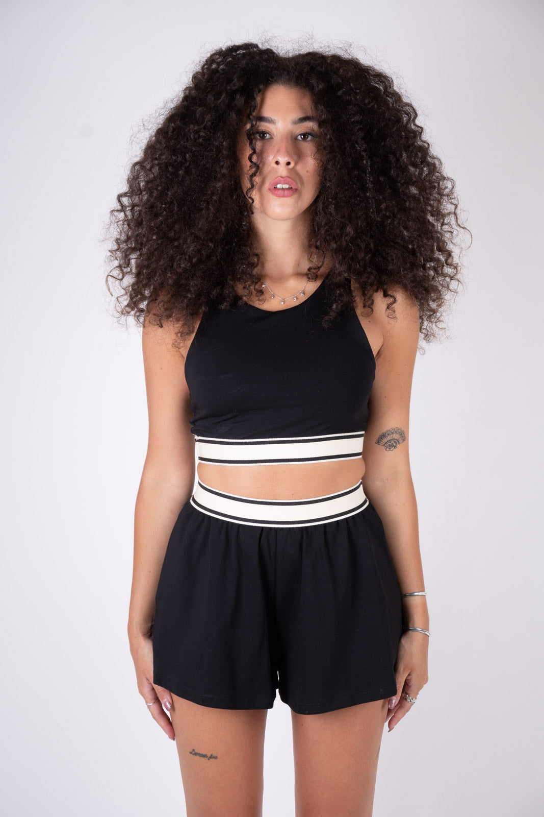 Lumina top fitnes bordo in contrasto LD1278 02 LUMINA 
