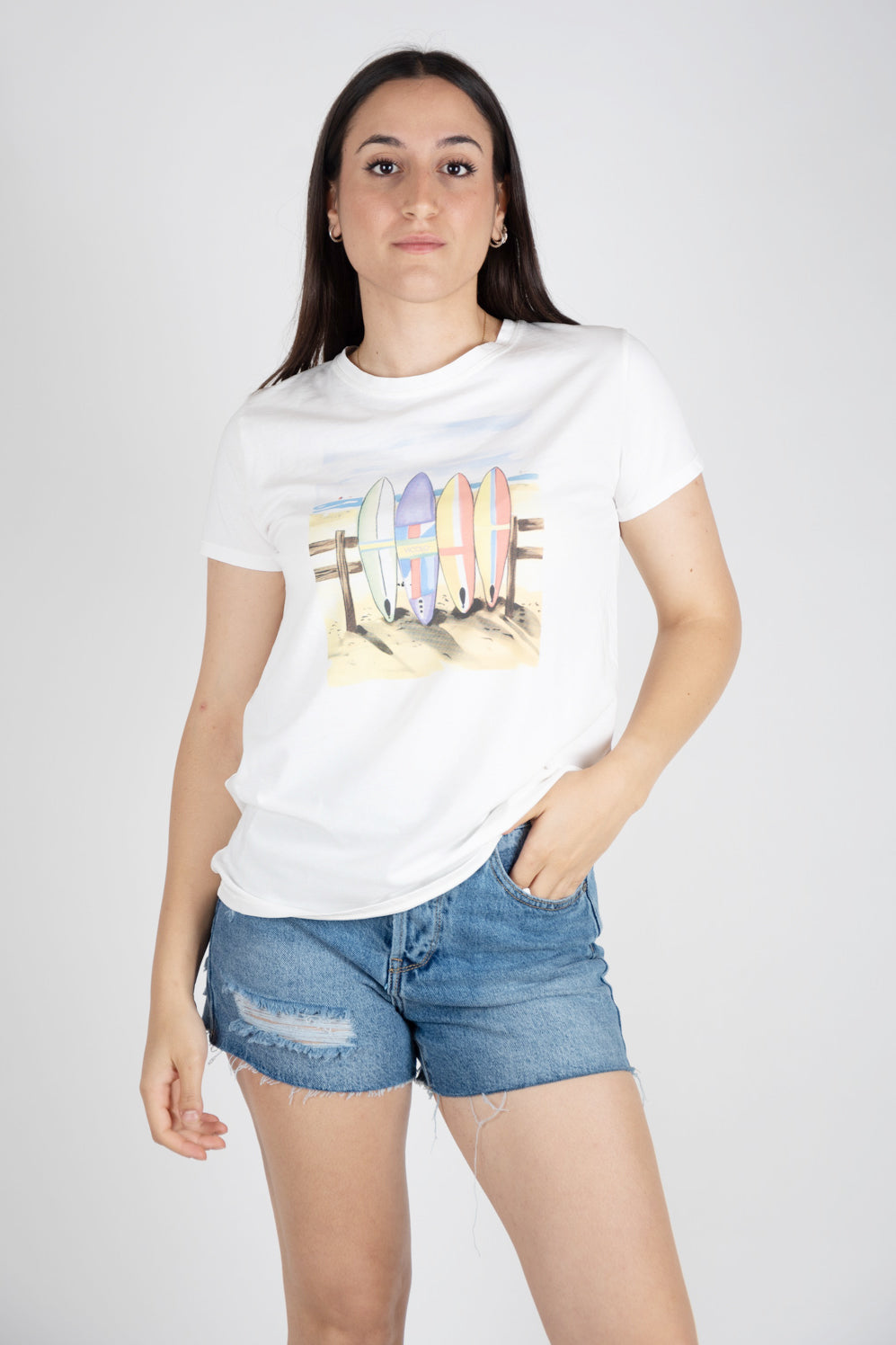 Vicolo T-Shirts Surf RB0831 01 Vicolo 