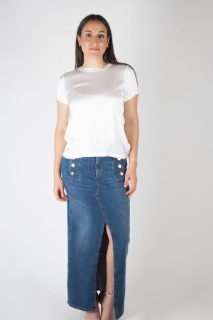 VIcolo T-shirt in raso TB0040 07 Vicolo 