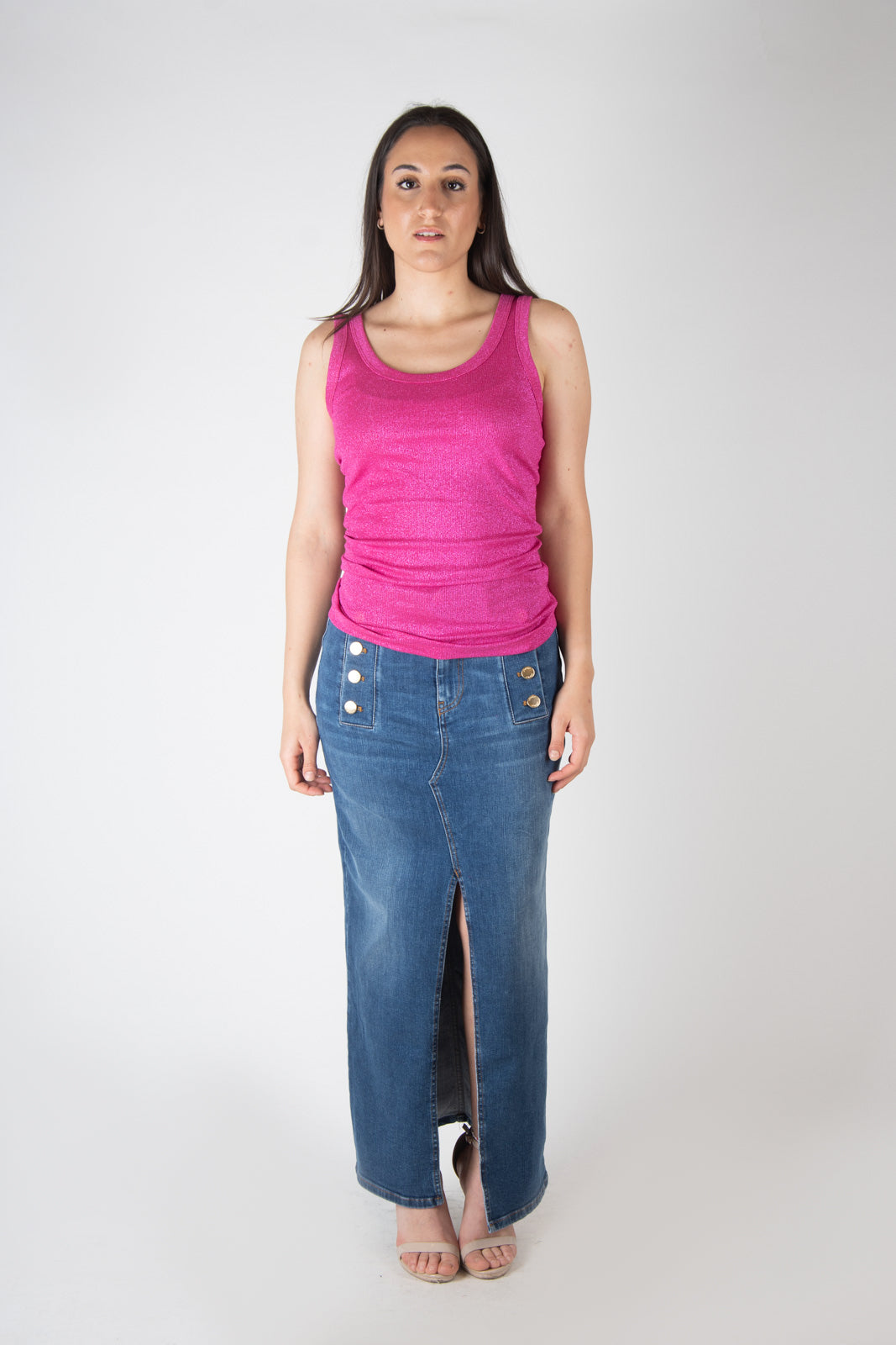 Vicolo Canotta a costine lurex UB0009 01 Vicolo 