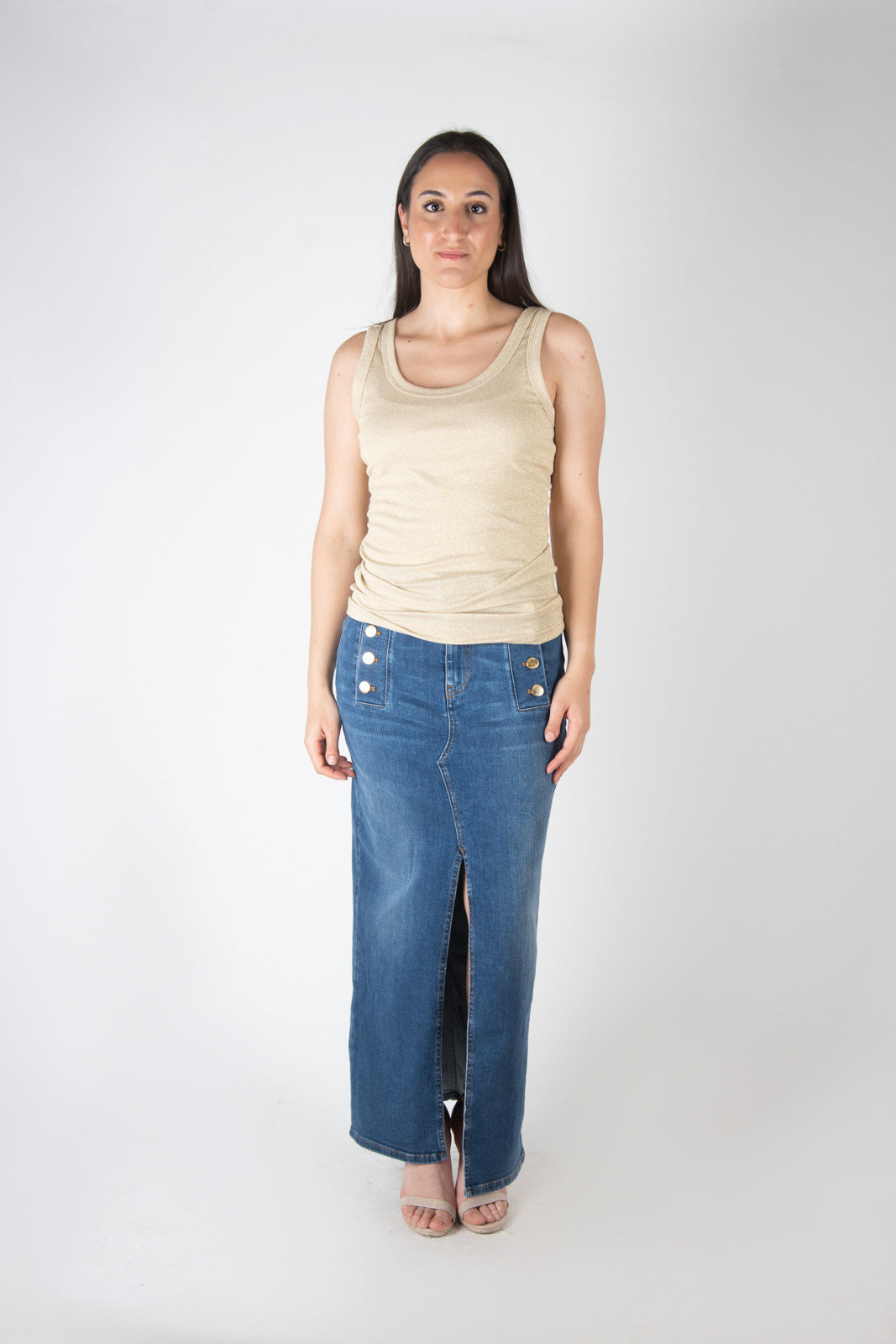 Vicolo Canotta a costine lurex UB0009 02 Vicolo 