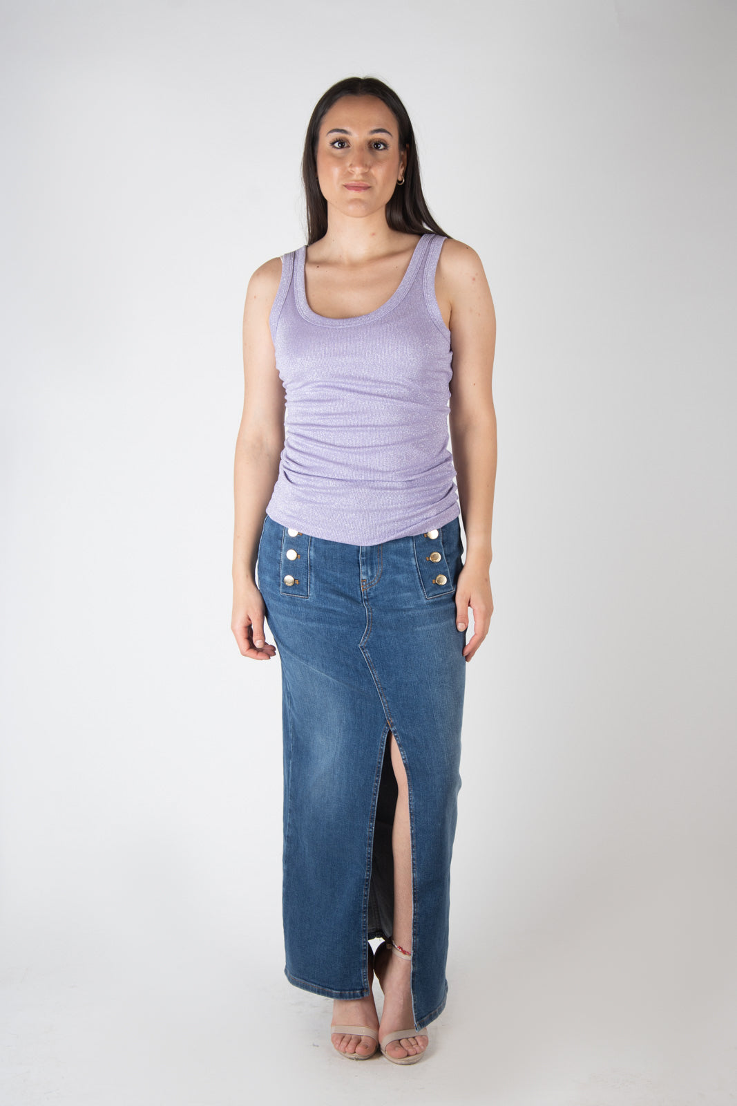 Vicolo Canotta a costine lurex UB0009 03 Vicolo 
