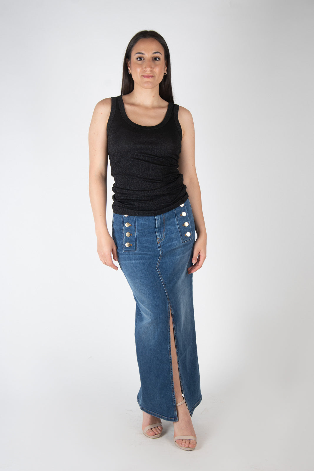Vicolo Canotta a costine lurex UB0009 06 Vicolo 
