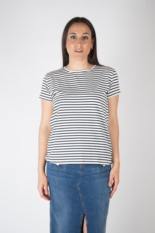 Vicolo T-shirt righe UB0269 01 Vicolo 
