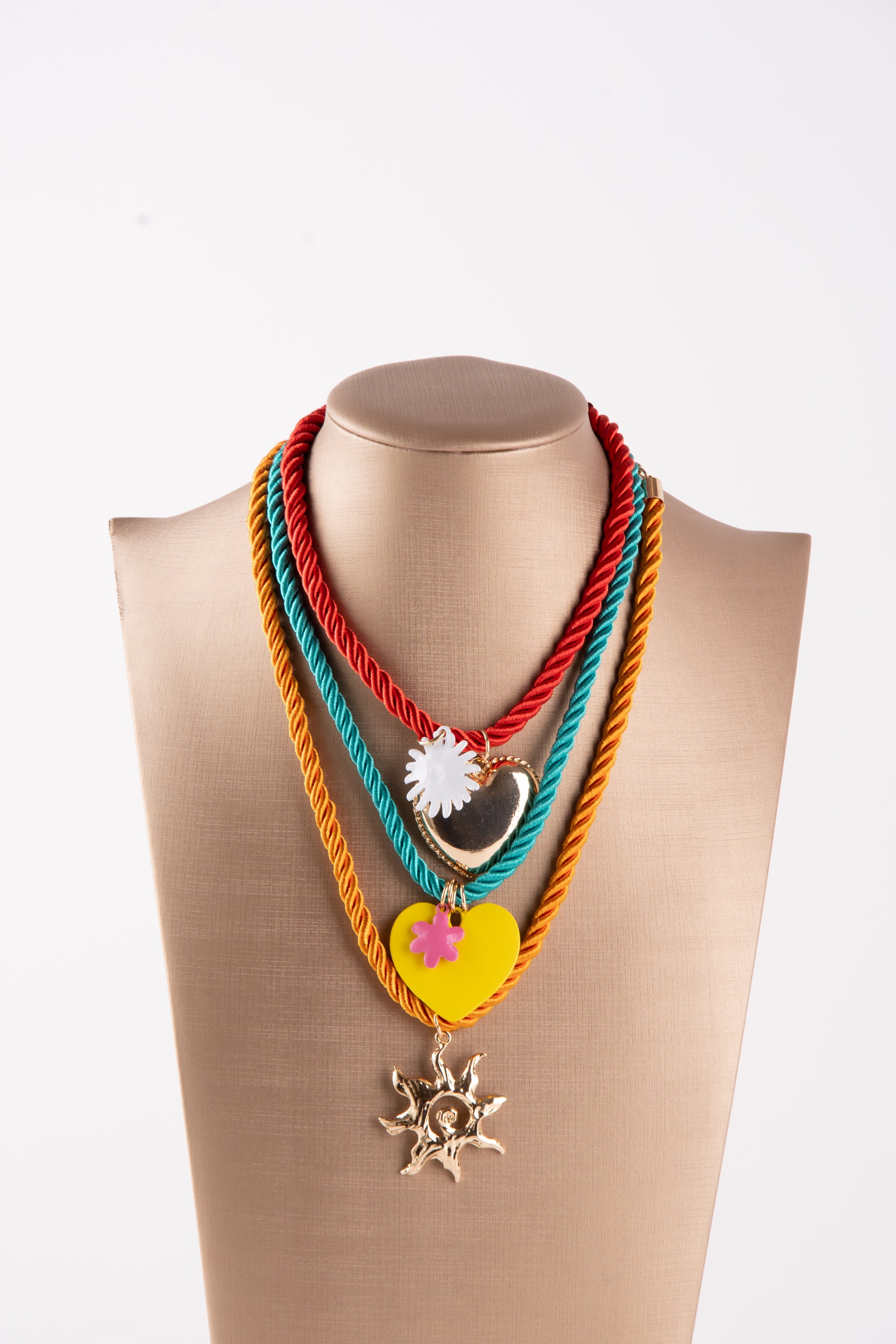 Chili Collana Multi cordoncini con charm COLLANA 07/25 01 Chili 