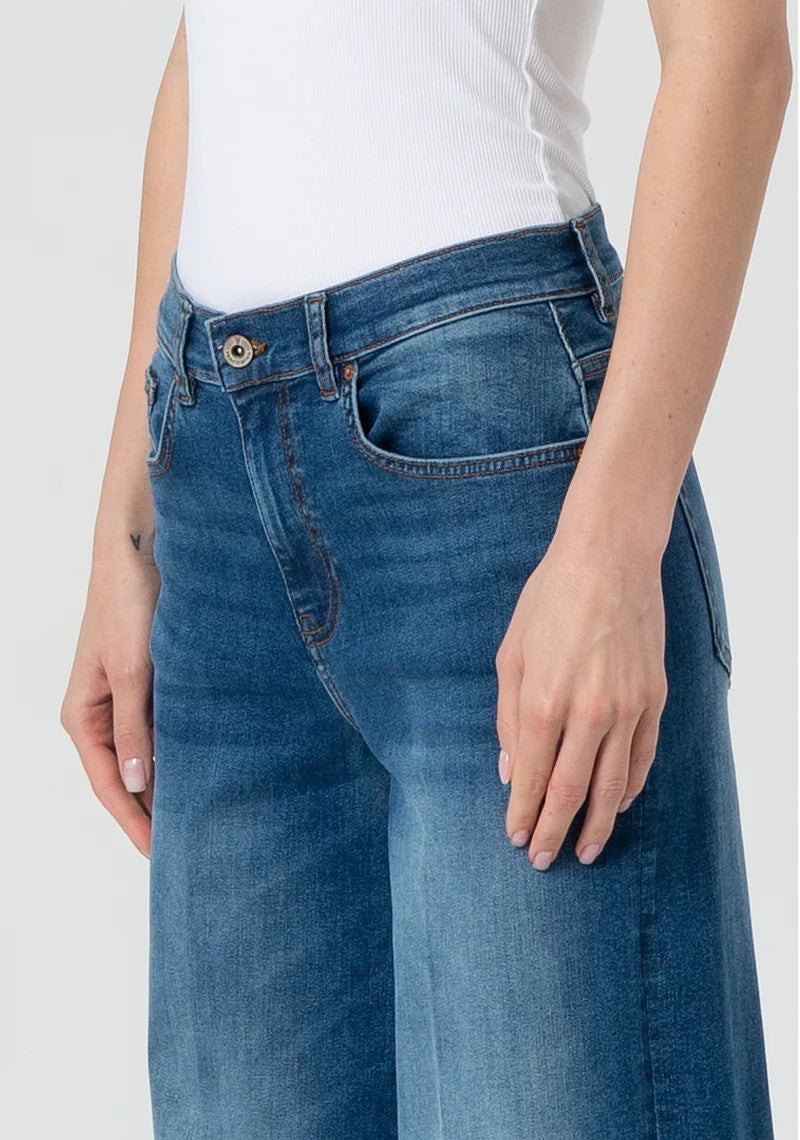 Fracomina Jeans Wide leg FP25SV3015D42002 349 Fracomina Jeans 